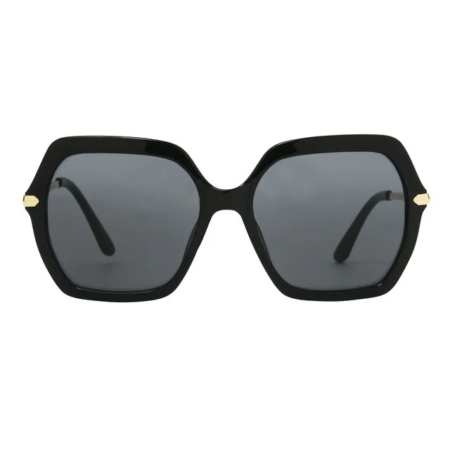 Sofia Vergara x Foster Grant Women's Oversized Fashion Sunglasses Black | Walmart (US)