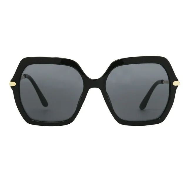 Sofia Vergara x Foster Grant Women's Oversized Fashion Sunglasses Black | Walmart (US)