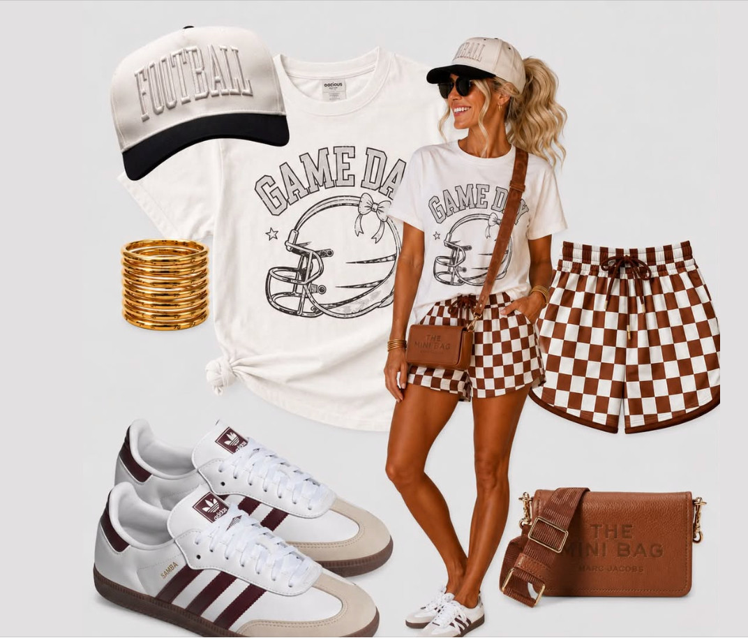 Football Moms! The Cutest EVERYDAY Shorts, Game Day approved. Comment FOOTBALL for this look! #shorts #footballseason #footballoutfit #ootd

#LTKdayinmylife #LTKgrwm #LTKootd