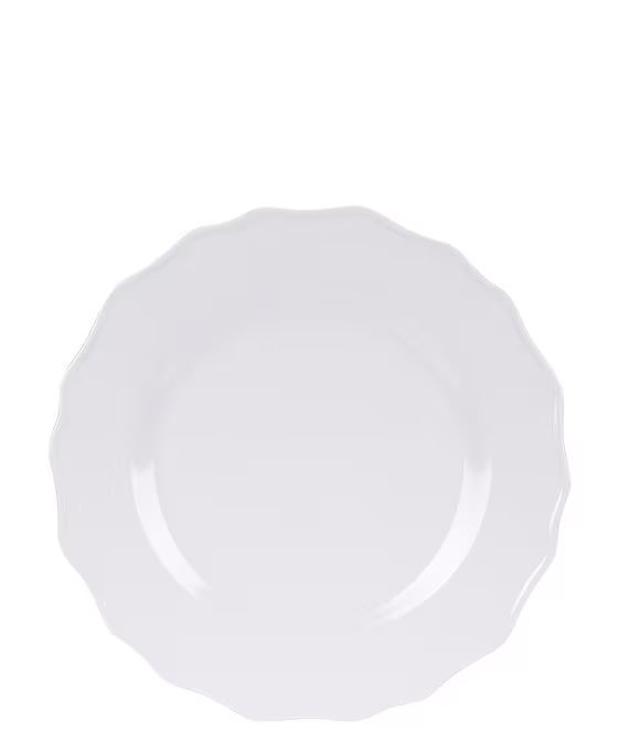 Scalloped Melamine Dinner Plate | Dillard's
