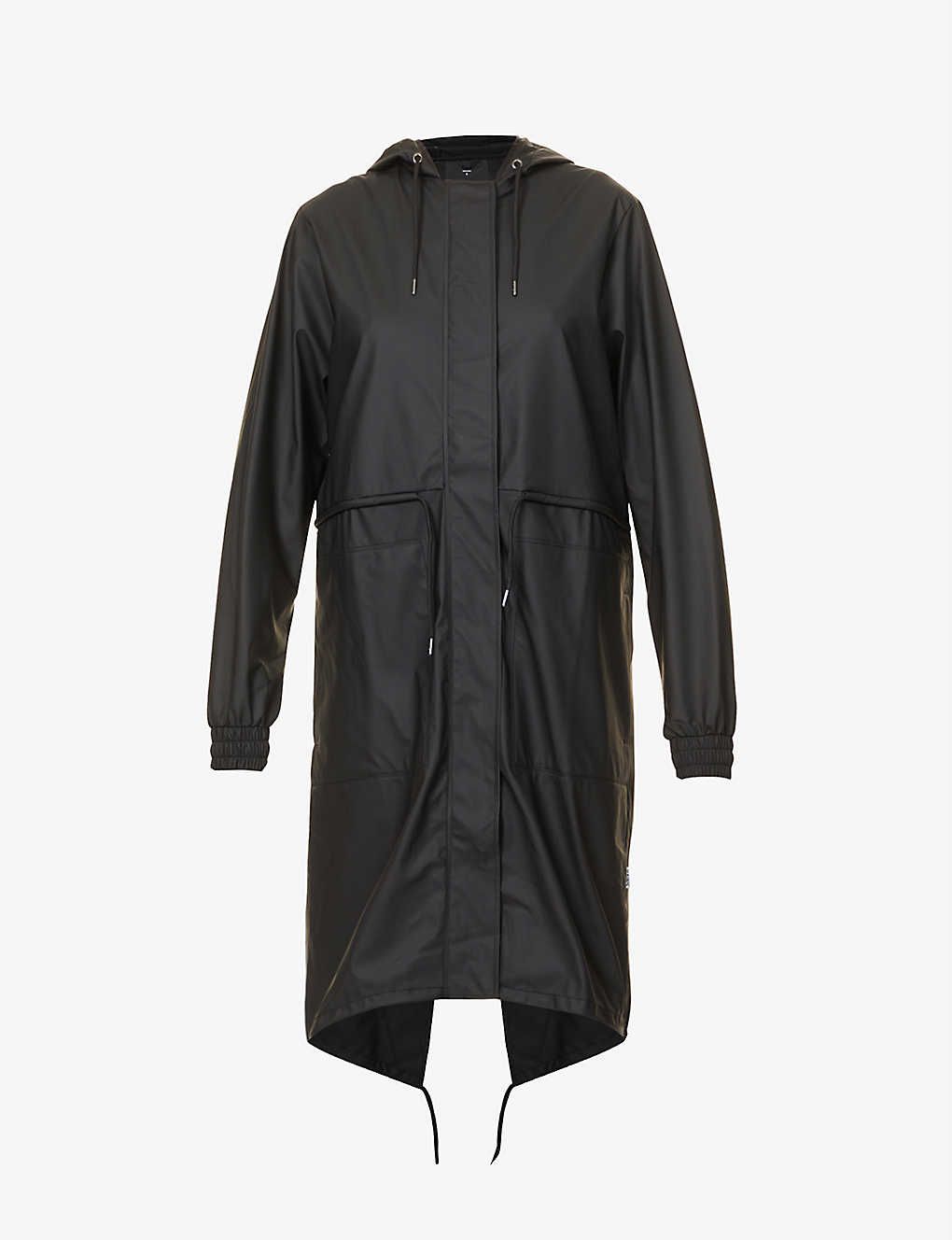 Strings hooded waterproof shell parka jacket | Selfridges
