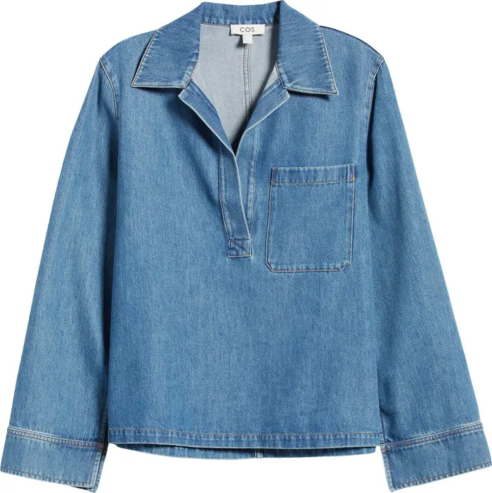 Denim Popover Shirt | Nordstrom