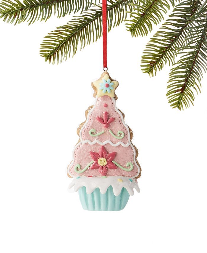 Holiday Lane Sweet Tooth Pink Cake Tree Ornament, Created for Macy's  & Reviews - Shop All Holida... | Macys (US)