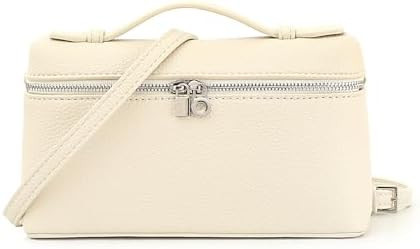 Crossbody Bags for Women – Small Designer Top Handle Shoulder Bag with Adjustable Strap, Pebble... | Amazon (US)