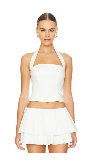 Luana Top in Ivory | Revolve Clothing (Global)