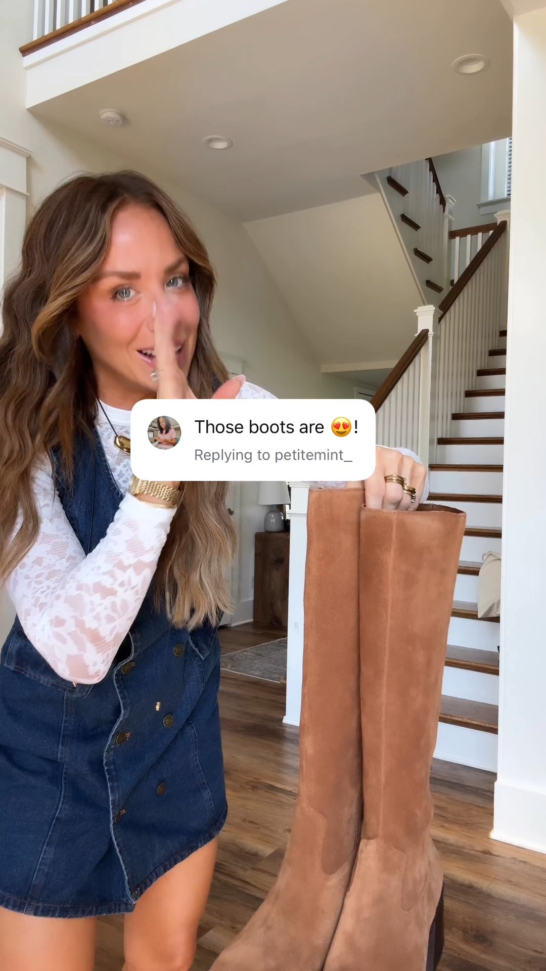 Code KRISTINA50 for half off select vince camuto fall boots! Fit tts. Thanksgiving outfit, holiday outfit.

#LTKSaleAlert #LTKSeasonal #LTKHoliday