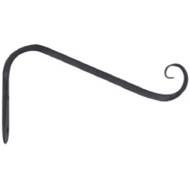 Panacea 89405 Black Wrought Iron 5 in. H Forged Angled Plant Hook | Walmart (US)