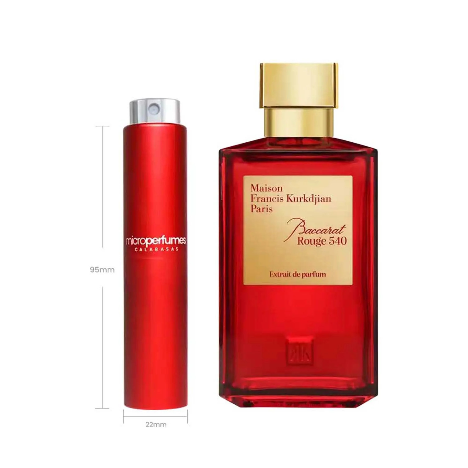 MFK Baccarat Rouge 540 Extrait Parfum 5ml Spray Decant Unisex | MicroPerfumes.com