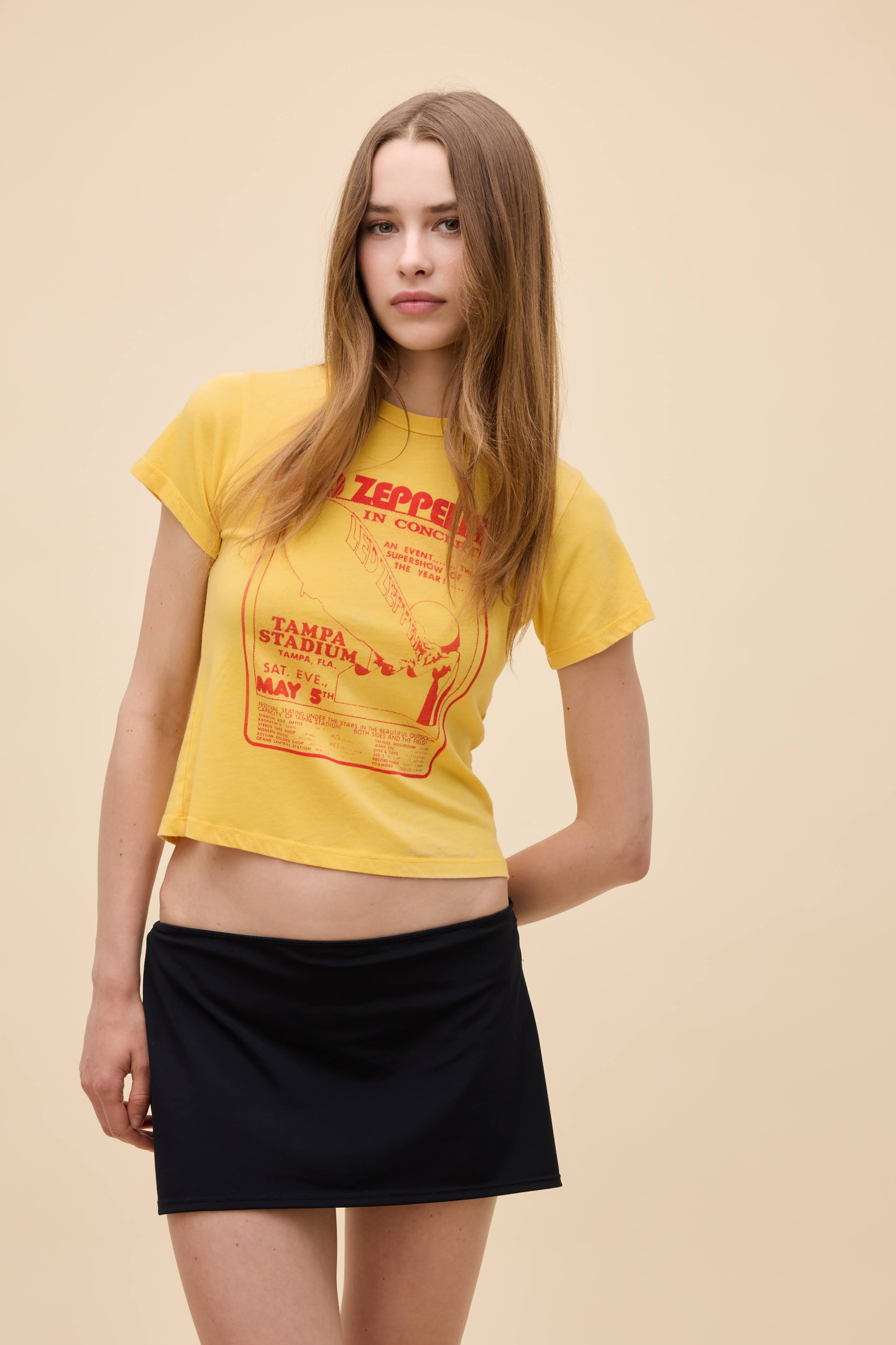 Led Zeppelin Tampa Stadium Burnout Vintage Tee | Daydreamer