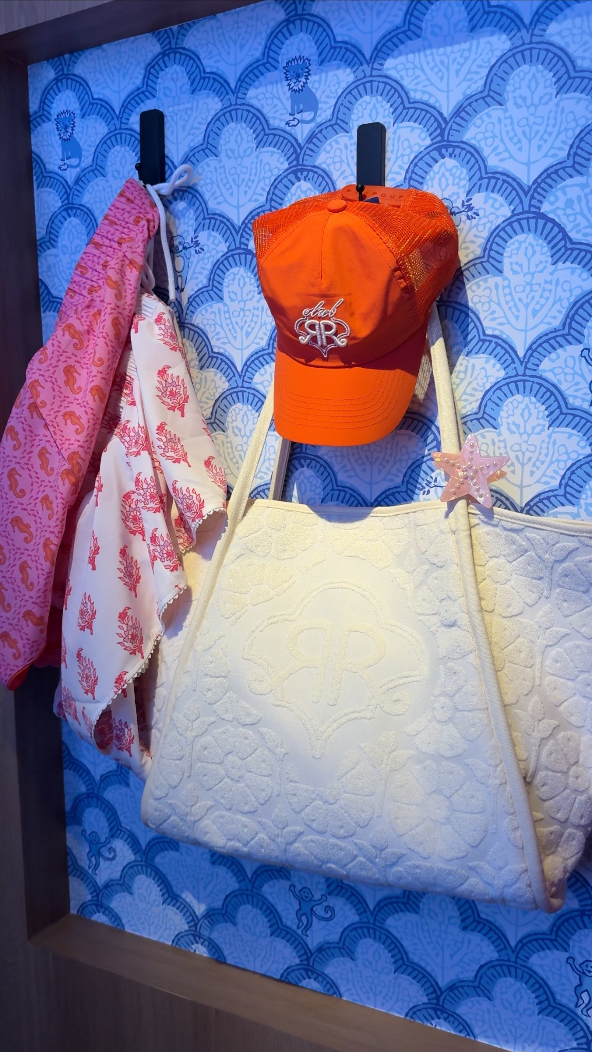 Most excited for this bag from the roller rabbit collab! How cute for a beach day?! @Target #targetpartner #ad 