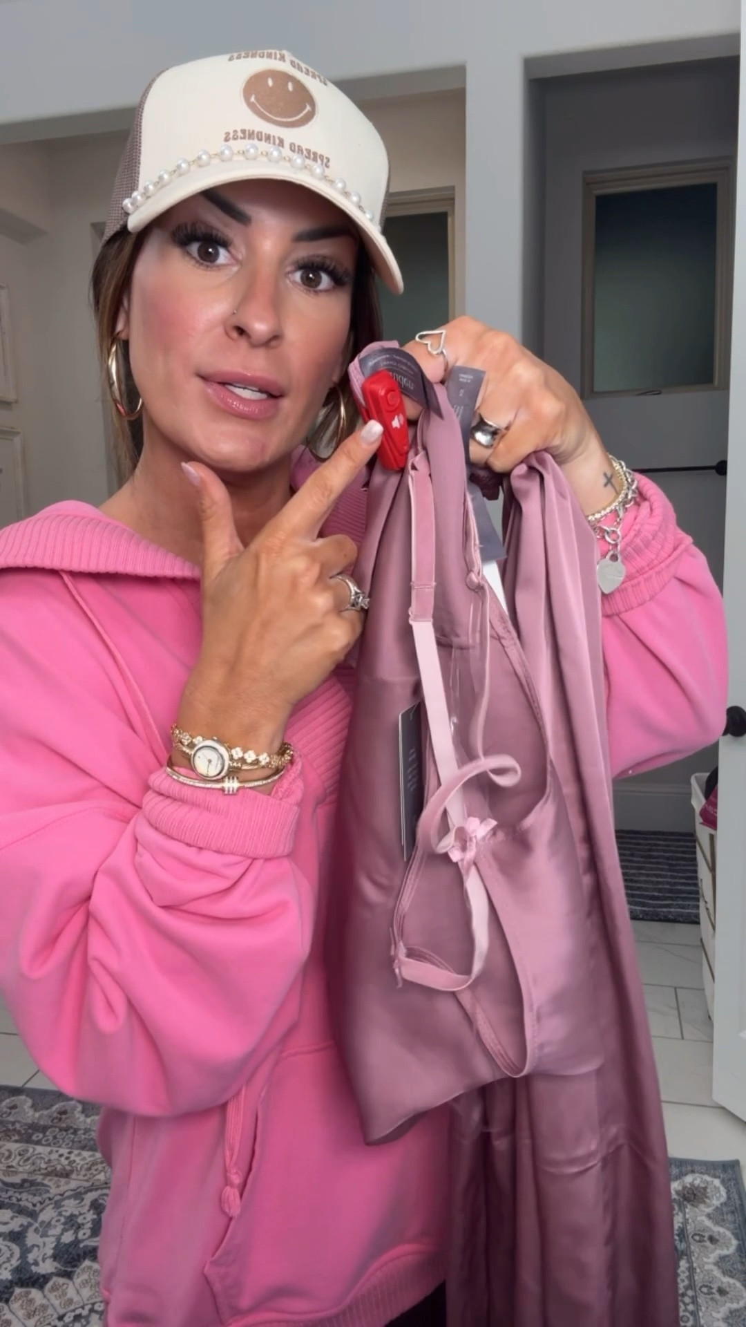 Links a few similar options for this hoodie! It was from Amazon but no longer available on the website. I apologize my hat is old from American Eagle, but I linked the hat chain below. My watch is from Altar’d State (if you type watch bangle in the search bar on their website it should come up)! 

#LTKmomlife #LTKSaleAlert #LTKootd