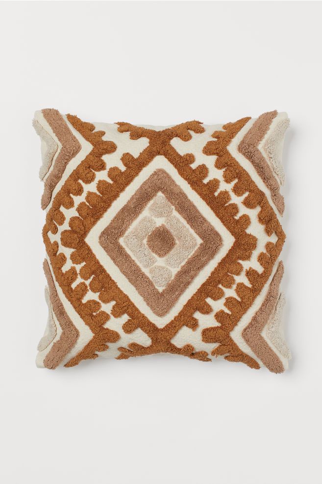 Jacquard-pattern cushion cover | H&M (UK, MY, IN, SG, PH, TW, HK)