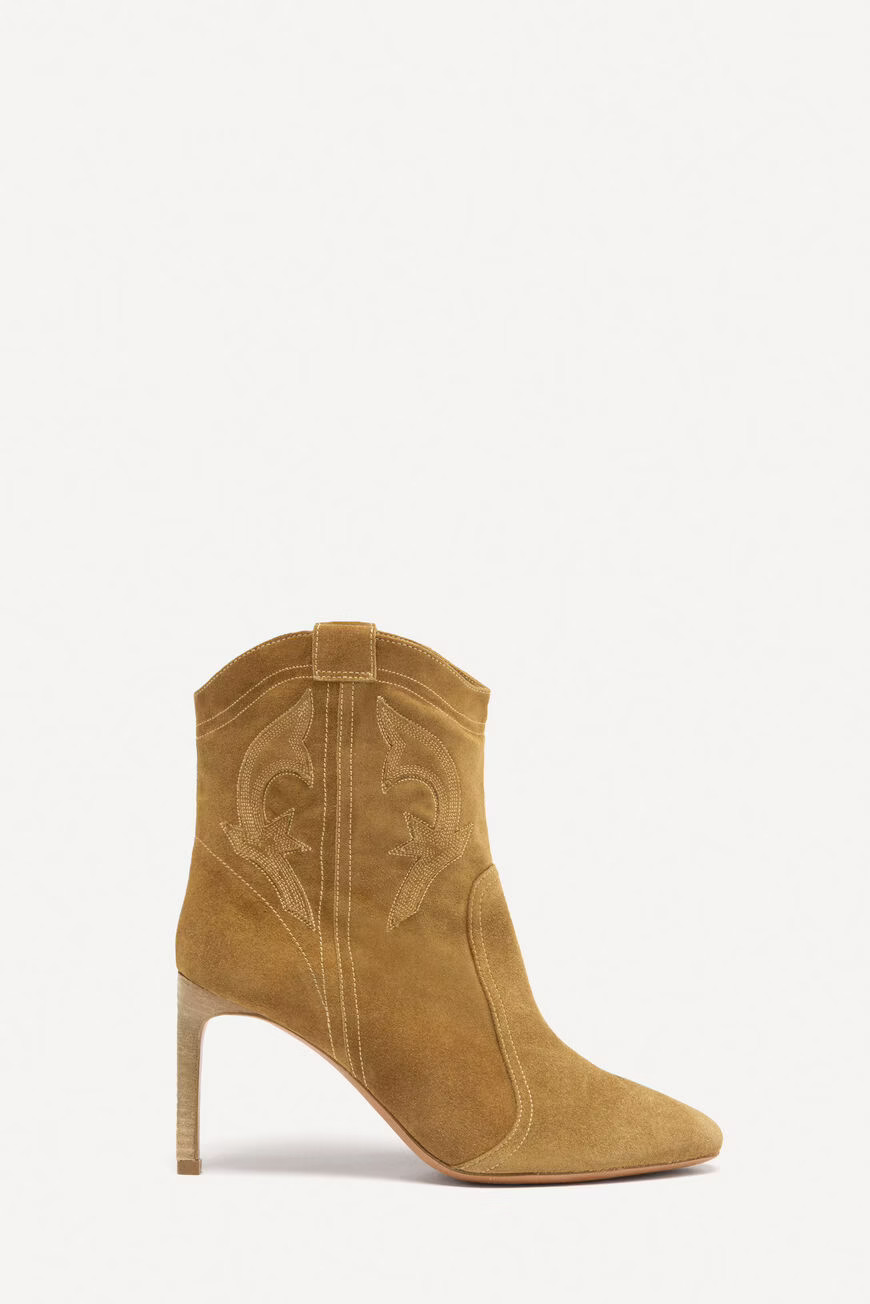 CAITLIN. suede ankle boots | ba&sh(US)