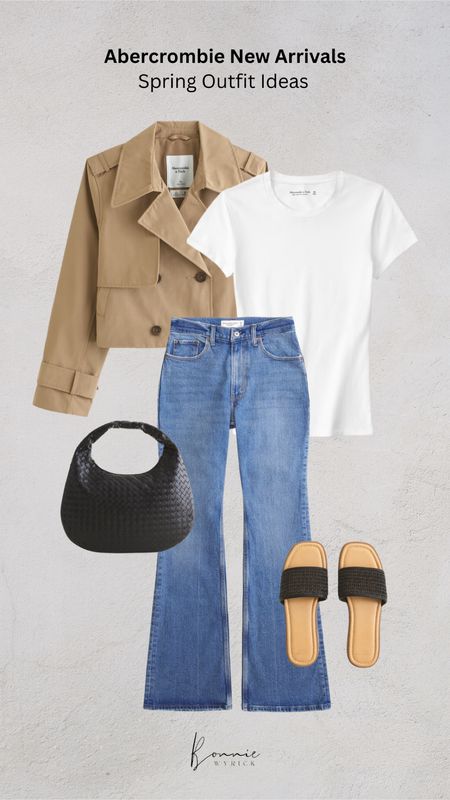 Spring Outfit Ideas 🌷 Midsize Fashion | Spring OOTD | New Arrivals | Spring Fashion | Cropped Trench Coat | Flare Jeans

#LTKmidsize #LTKSeasonal #LTKstyletip