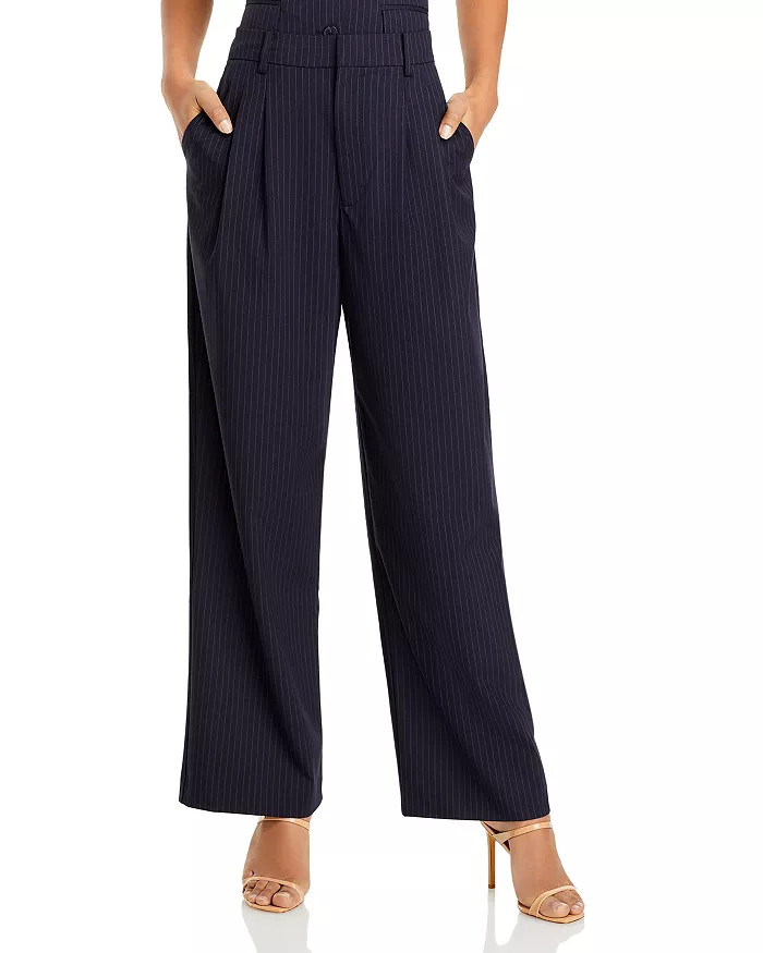 Wilson Pleated Wide Leg Pants - 100% Exclusive | Bloomingdale's (US)