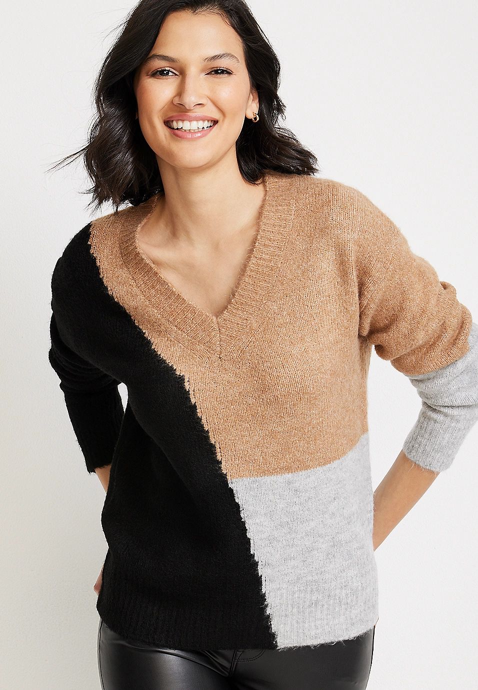 Vigoss® Colorblock Sweater | Maurices