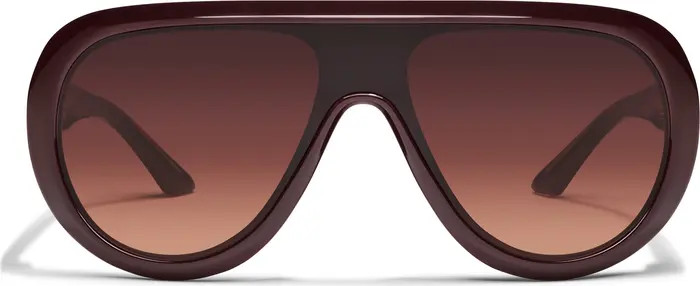 QUAY Set List 134mm Aviator Sunglasses | Nordstrom | Nordstrom