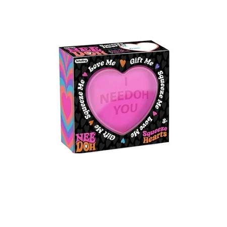 NeeDoh Squeeze Hearts Stress One per Orden Random Color Ages 3+ | Walmart (US)