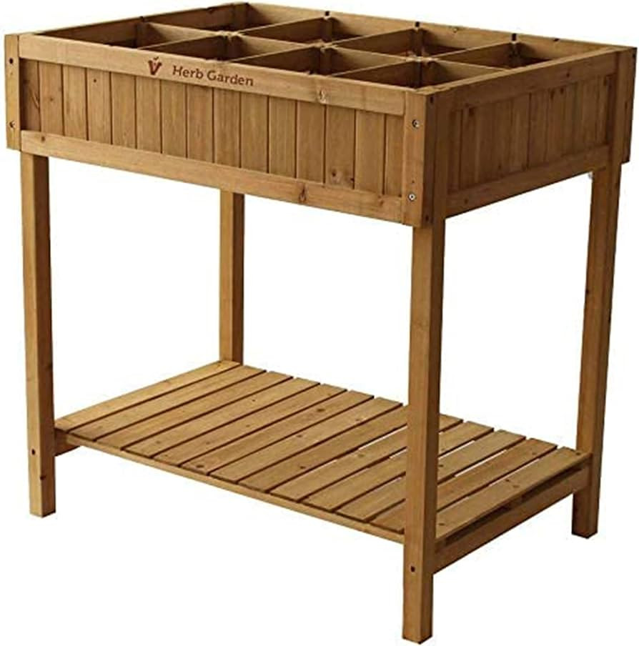 VegTrug HGMK6009N USA Custom Herb Planter, Natural | Amazon (US)