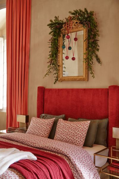 Cotton King/Queen Duvet Cover Set - Red/floral - Home All | H&M US | H&M (US + CA)