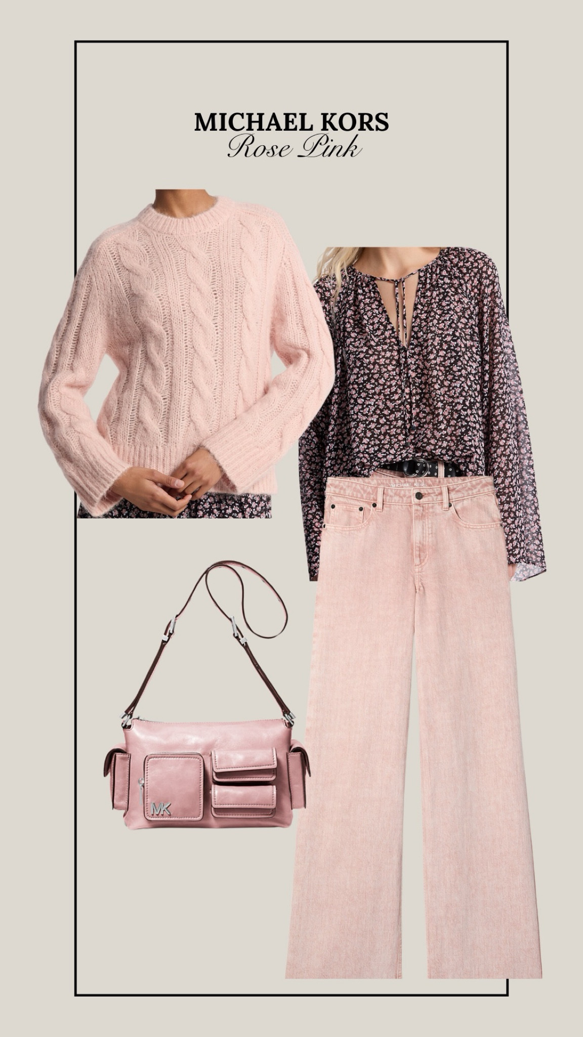 Rose pink outfit with Michael Kors @michaelkors #MichaelKorsPartner #mkpartners

#LTKWorkwear #LTKItBag #LTKStyleTip
