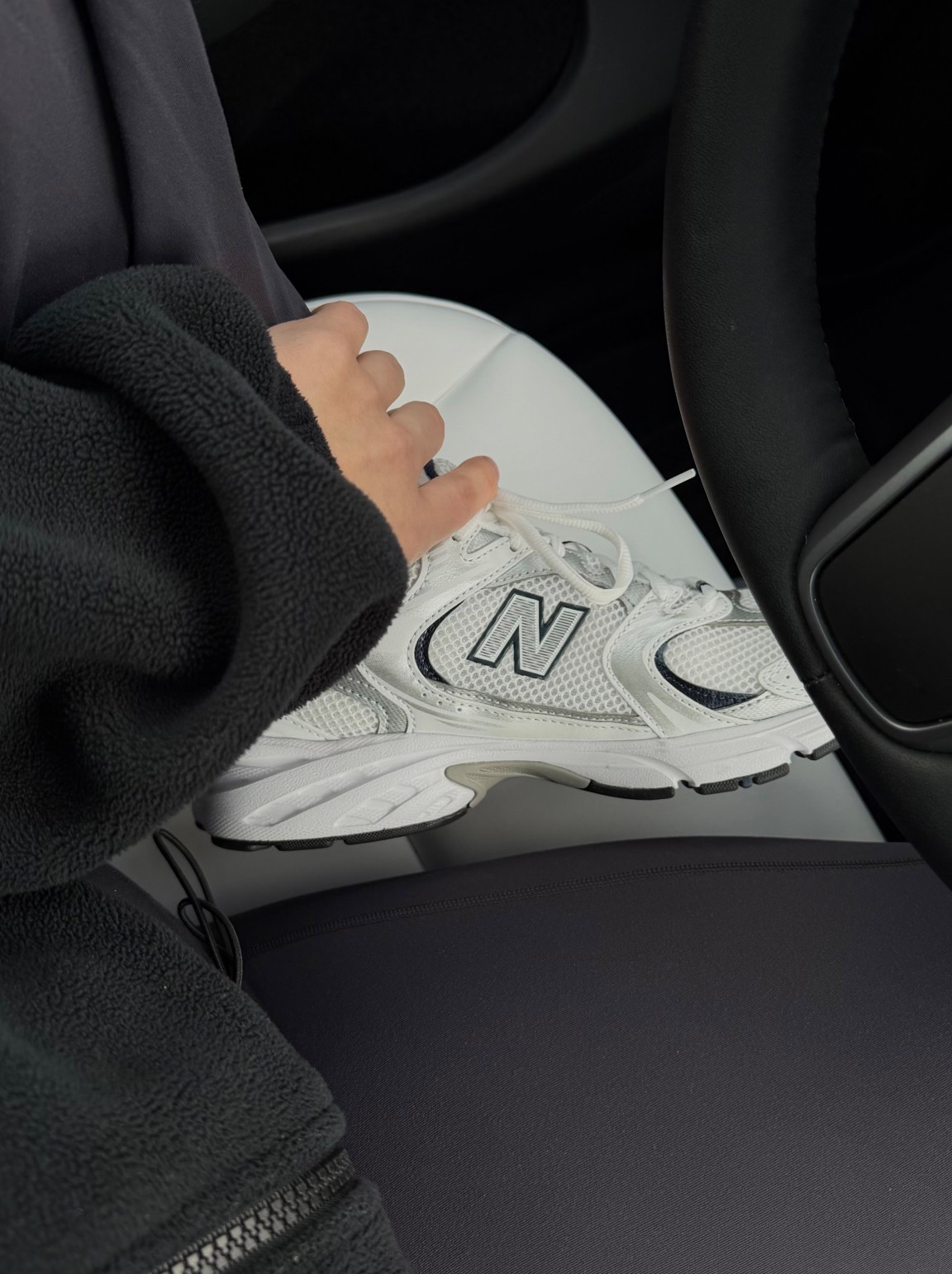 New balance 530’s! I would size down half a size🤍