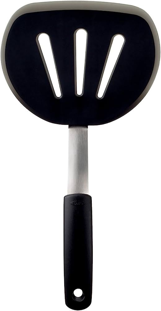 OXO Good Grips Silicone Flexible Pancake Turner, Black | Amazon (US)