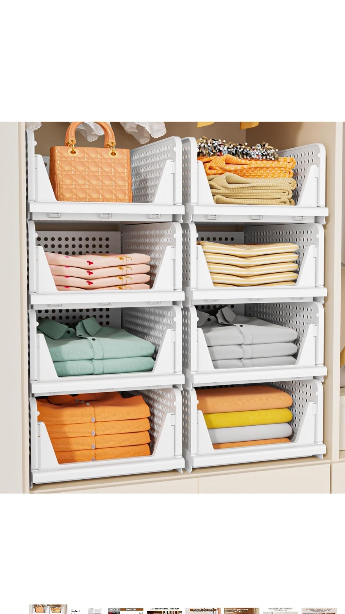 Closet organizers!!

#LTKFindsUnder50 #LTKHome #LTKdayinmylife