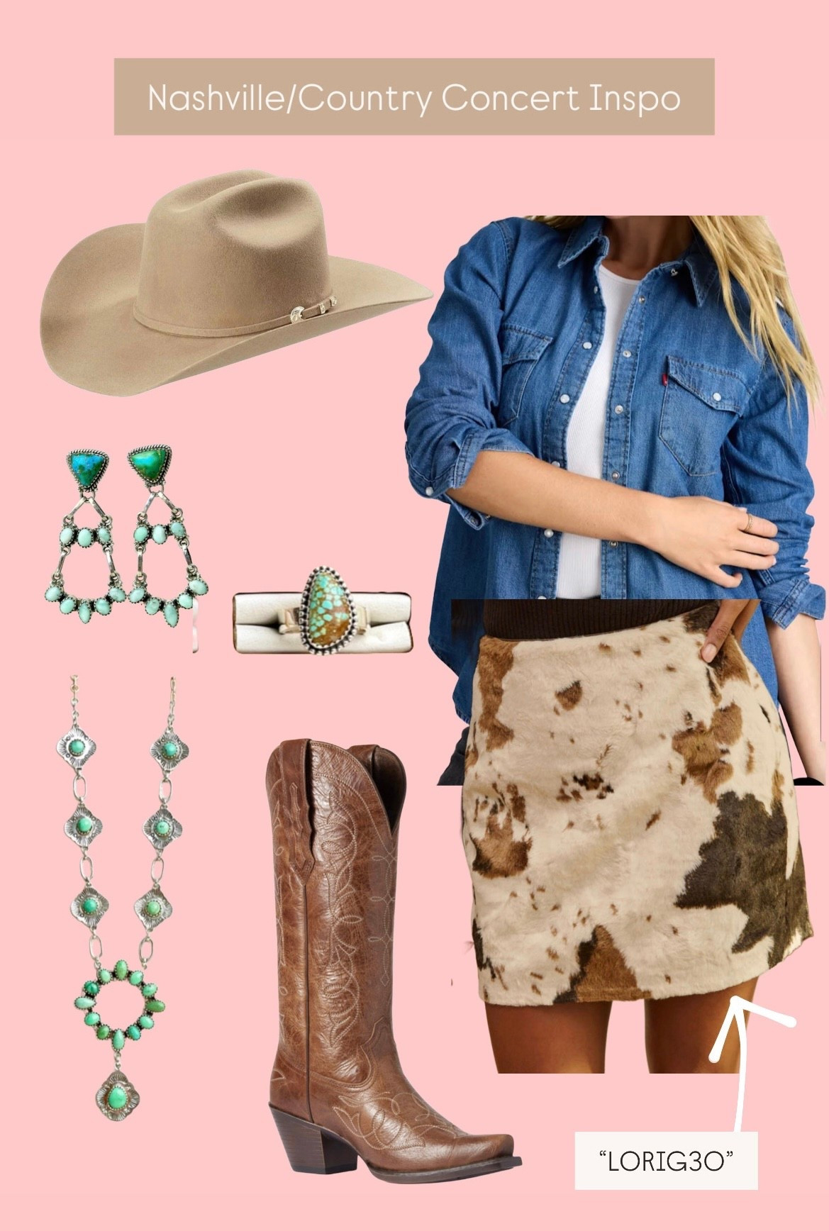 Nashville outfit inspo for fall! Or this would make a great look for fall country concert! Add fleece tights for more warmth

#LTKSeasonal #LTKStyleTip #LTKShoeCrush