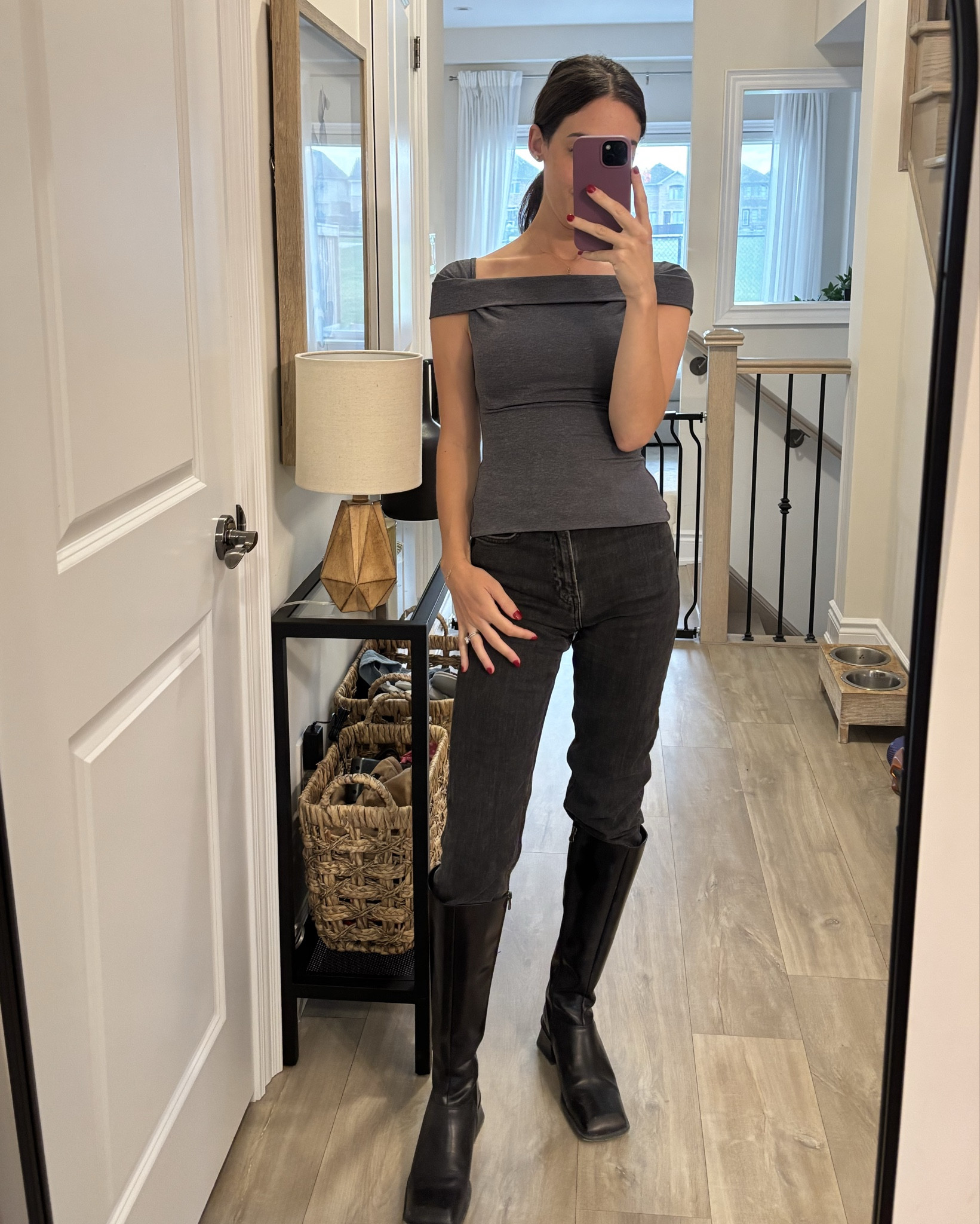 Whenever I wear this top I get a ton of compliments. It’s stretchy and comfy but looks chic and elevated. But my favourite part is the neckline and sleeves can be styled multiple ways. 

#FallFashion #FallOutfit #LTKTeacher

#LTKstyletip #LTKworkwear #LTKcanada
