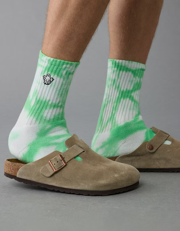 AE Halloween Ghost Crew Socks | American Eagle Outfitters (US & CA)