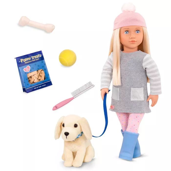 Our Generation Doll with Golden Retriever - Meagan | Target