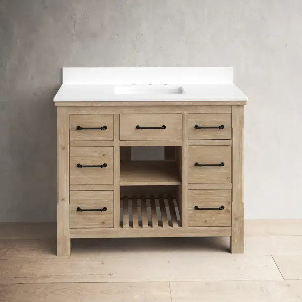 Sharice 42'' Single Bathroom Vanity | Wayfair North America
