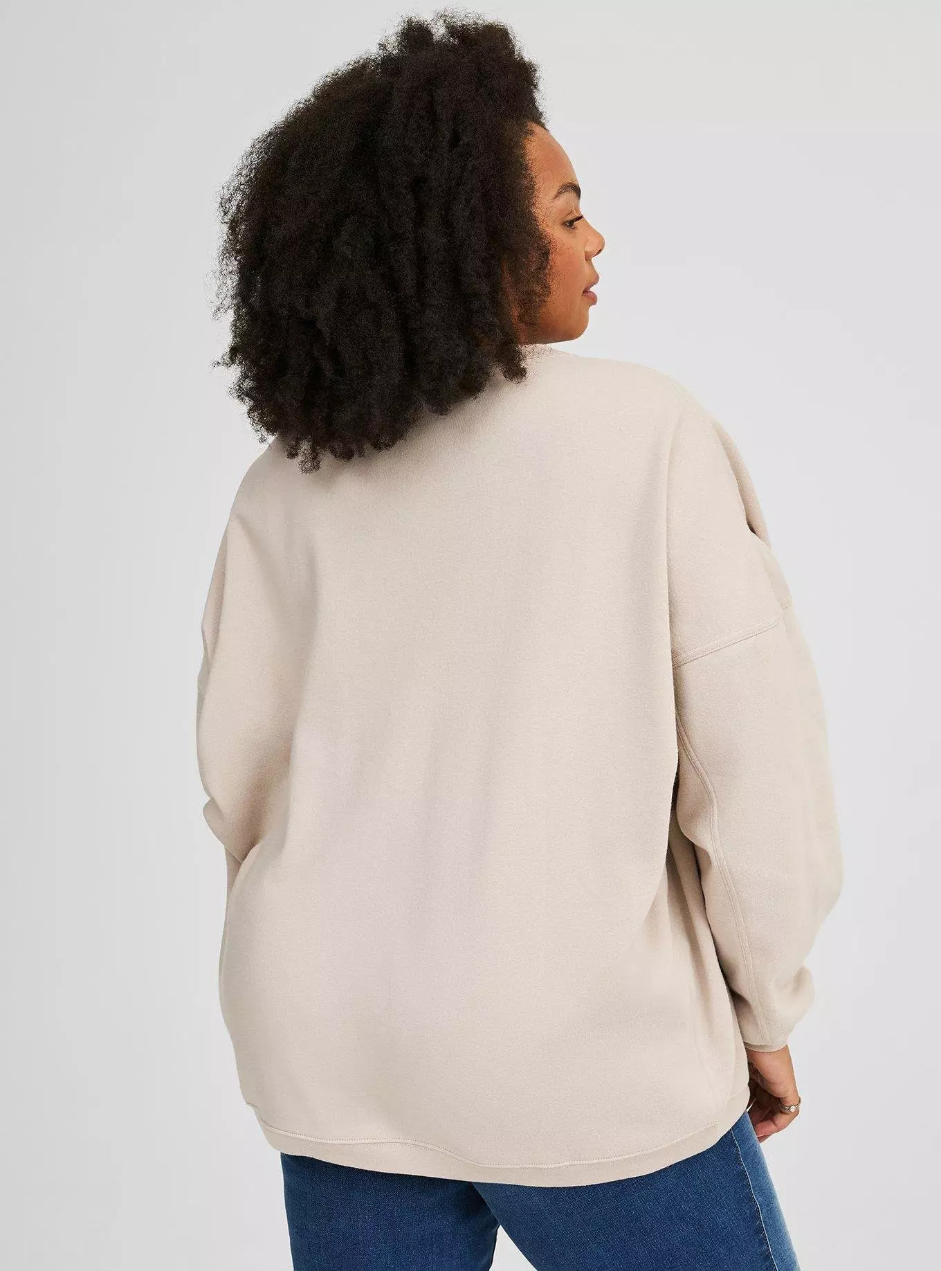 Oversized Tunic Sweatshirt | Torrid (US & Canada)
