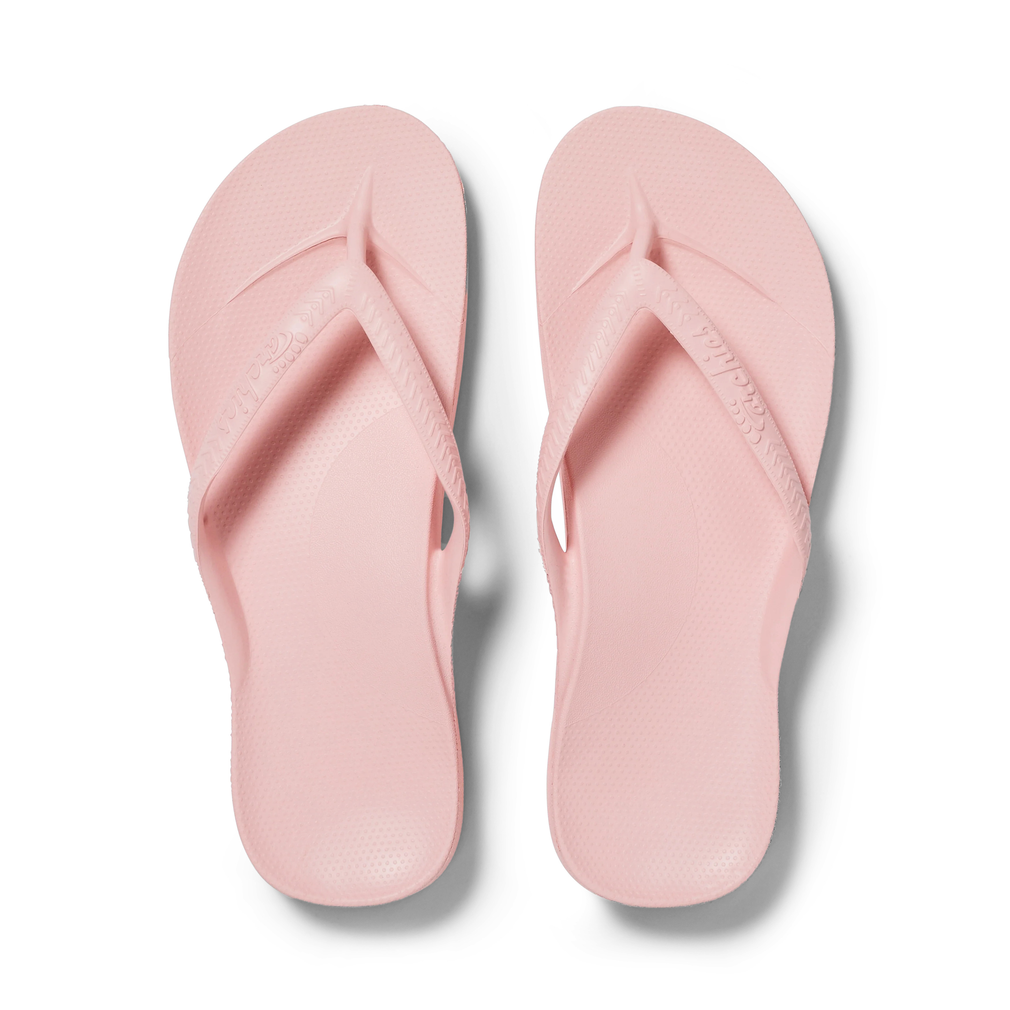 Arch Support Flip Flops - Classic - Pink | Archies Footwear US