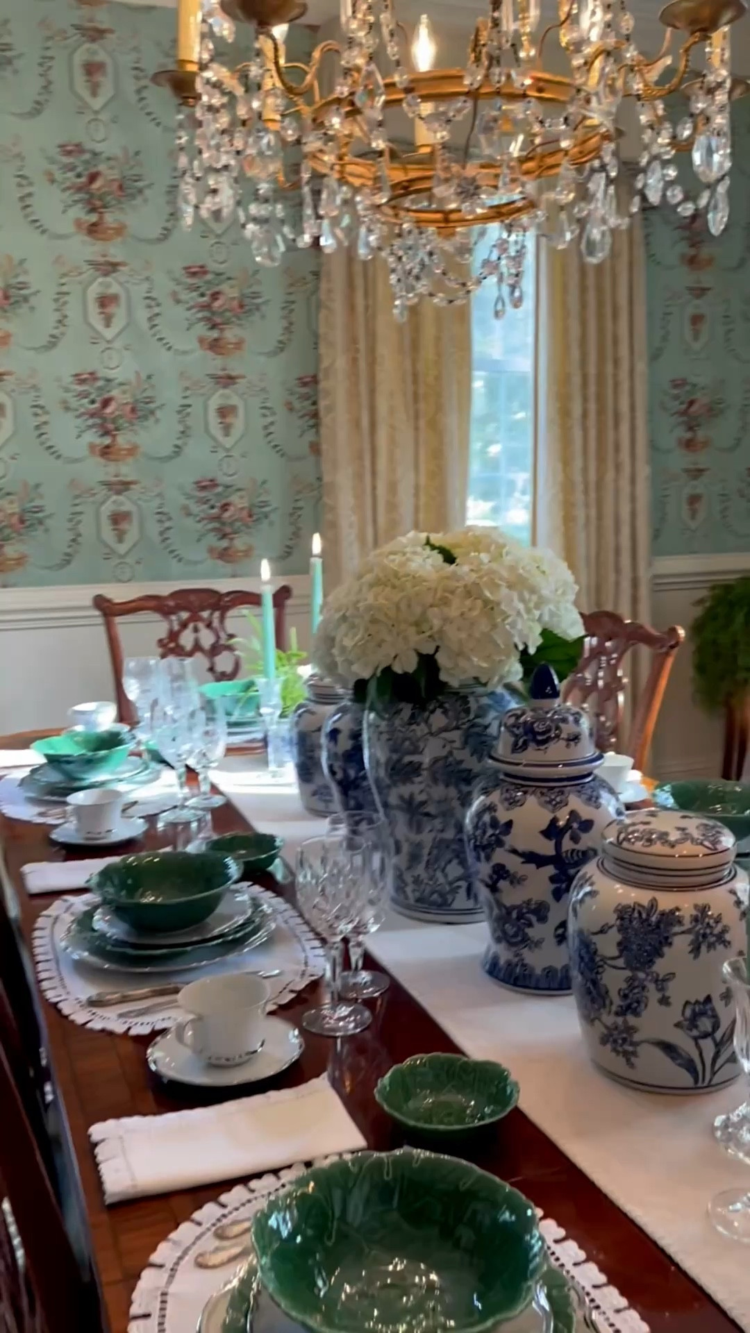 A spring tablescape I always come back to when I’m hosting or dreaming up seasonal gatherings. Soft chinoiserie blues, fresh greens, and layered details that make the table feel both elegant and inviting. Exact and similar pieces linked here  🤍

#LTKHome #LTKSeasonal