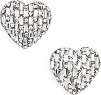 Leith Valentine's Day Heart Stud Earrings | Nordstromrack | Nordstrom Rack