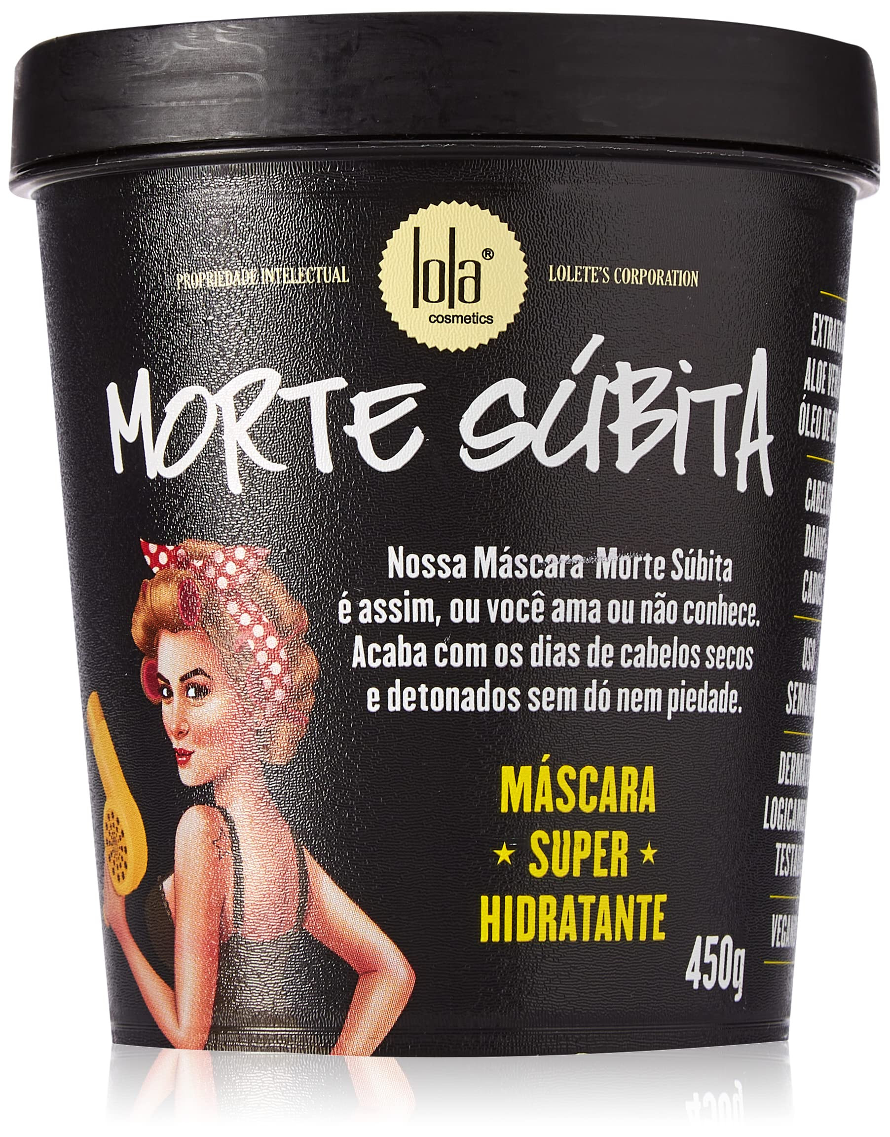 Lola Cosmetics Morte Súbita - Máscara Super Hidratante, 450g | Amazon (BR)
