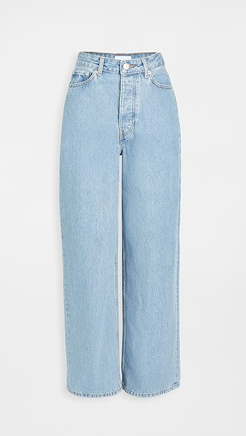 Washed Denim Trousers | Shopbop