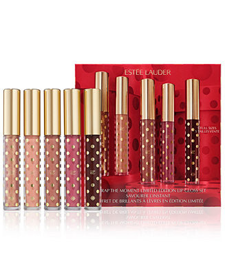 5-Pc. Unwrap The Moment Holiday Lip Gloss Gift Set - Macy's | Macy's