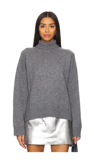 Adele Sweater in Heather Grey | Revolve Clothing (Global)