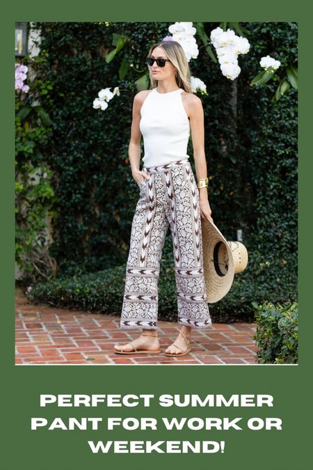 Ordered these pants that are perfect for work or weekend! They come in 3 colors and I love them all! 

Will pair with linen tops or cotton sweaters for chilly nights 

#LTKstyletip #LTKSeasonal #LTKworkwear