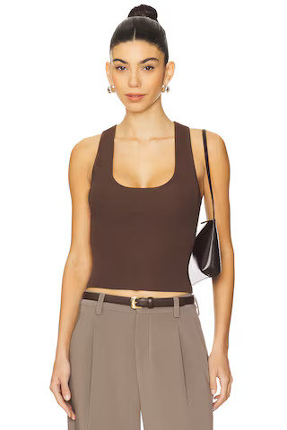 WeWoreWhat Deep V Top in Chestnut from Revolve.com | Revolve Clothing (Global)