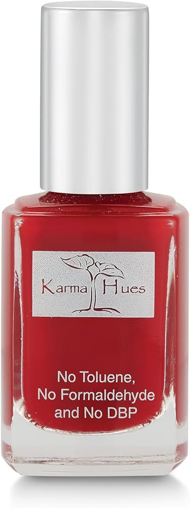 Karma Organic Natural Nail Polish-Non-Toxic Nail Art, Vegan and Cruelty-Free Nail Paint (CHRISTMA... | Amazon (US)
