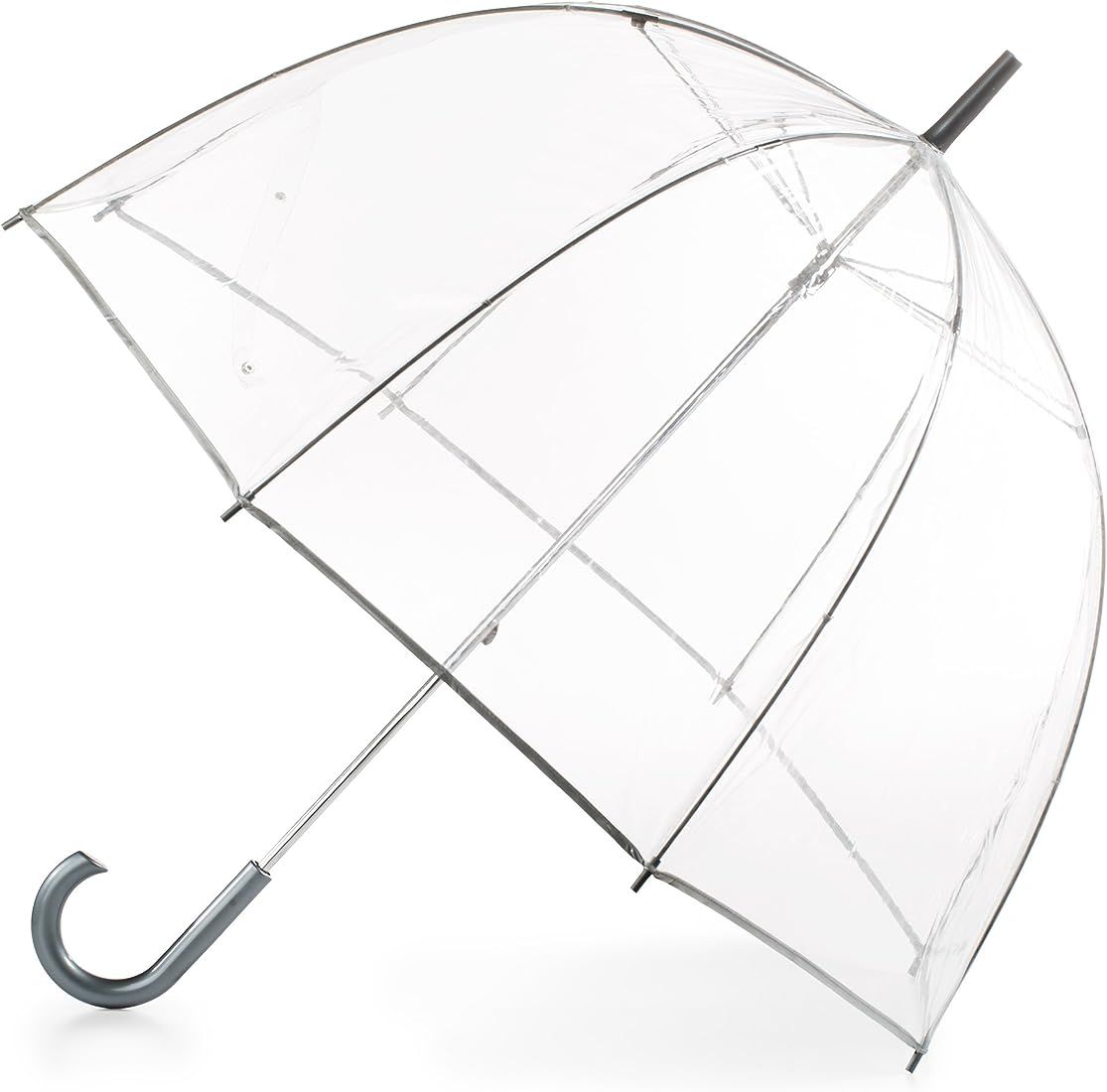 totes Women's Clear Bubble Umbrella – Transparent Dome Coverage – Large Windproof and Rainpro... | Amazon (US)