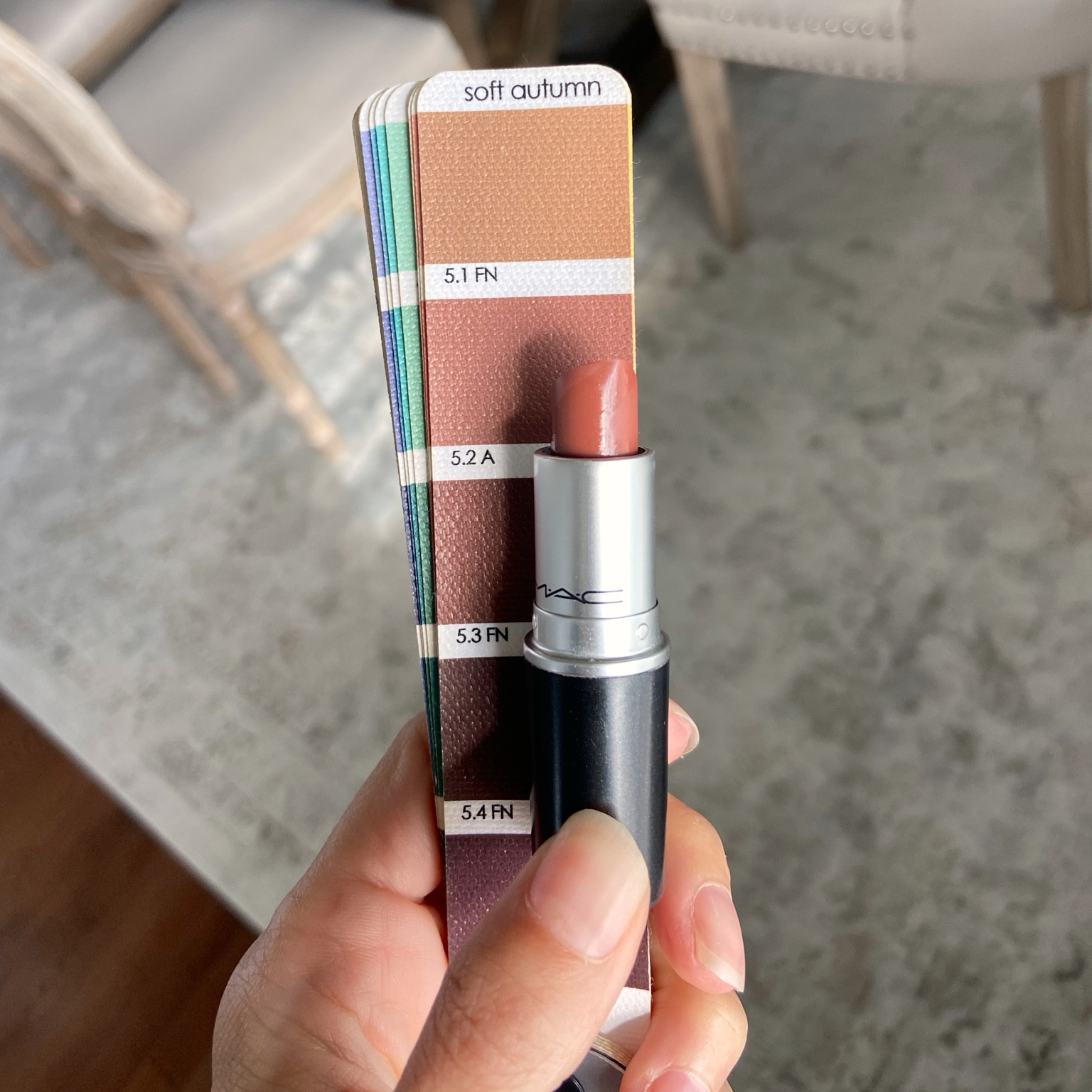 MAC matte lipstick in shade “Taupe.” A dark brownish-mauve color. Similar to 5.2A on the TCI #softautumn color fan.

#LTKfindsunder50 #LTKbeauty #LTKstyletip