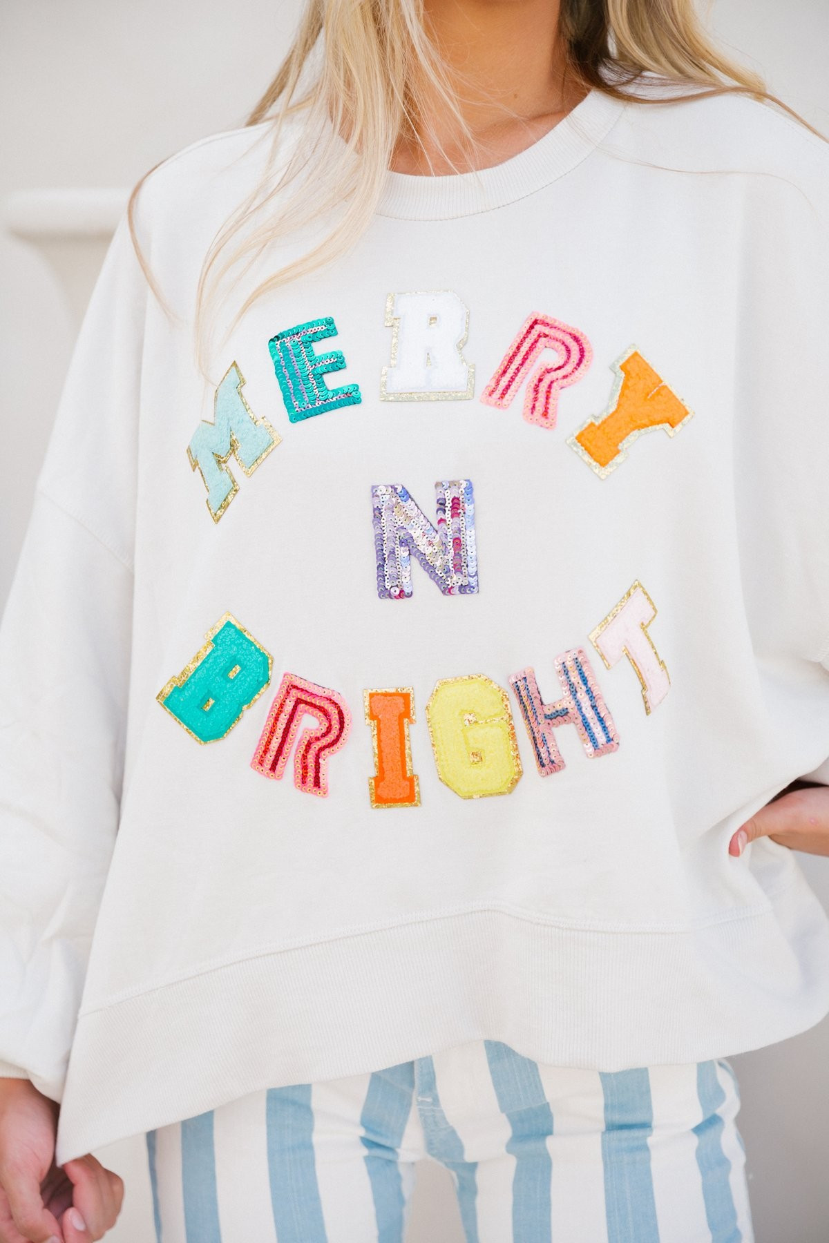 MERRY N' BRIGHT PULLOVER | Judith March