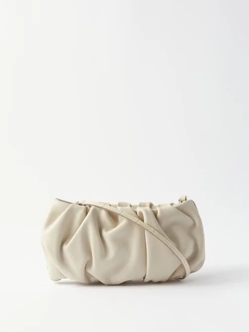 Staud - Bean Leather Shoulder Bag - Womens - Cream | Matches (US)