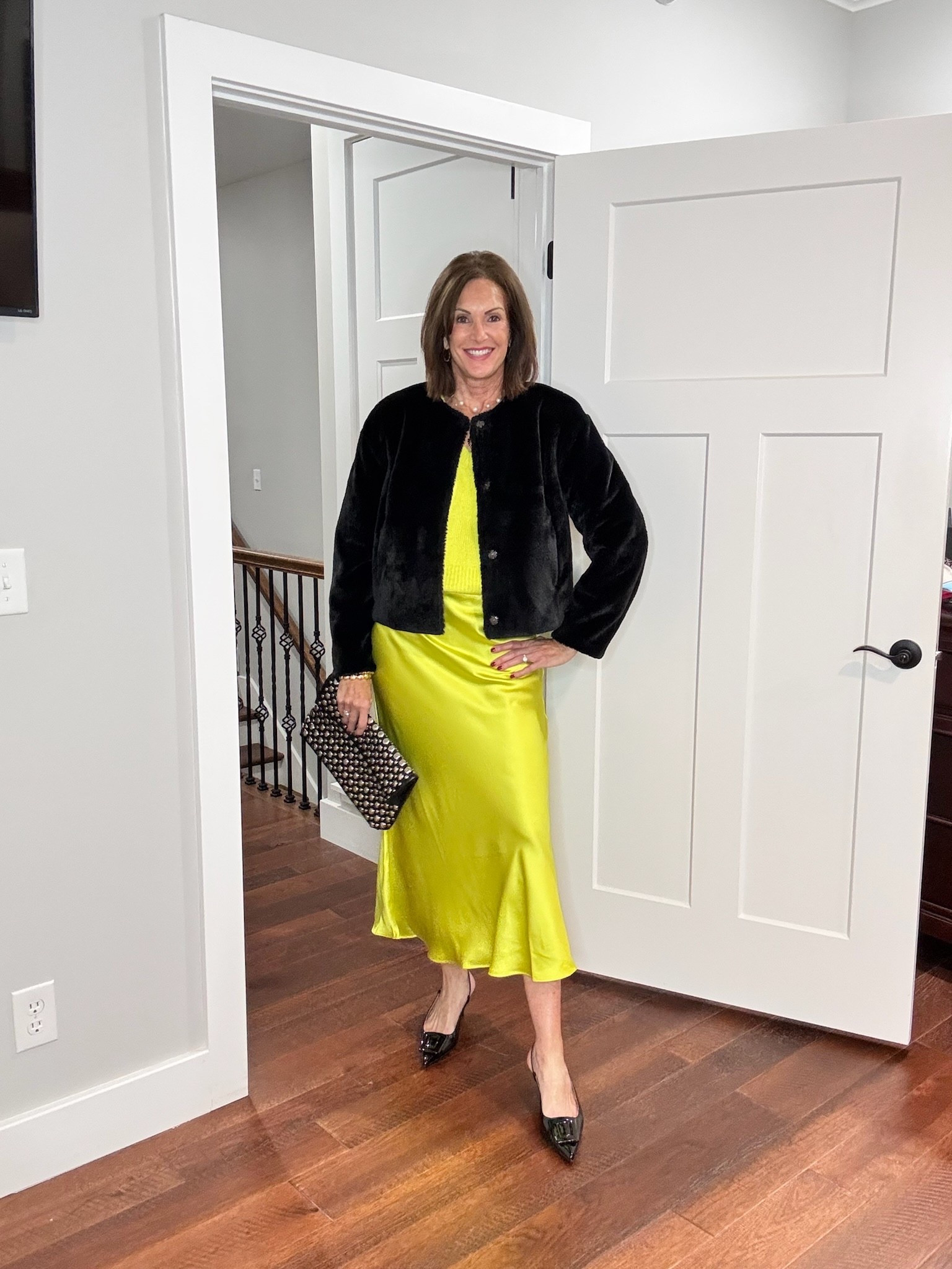 Holiday party outfit - sweater and skirt size medium
Women’s fashion, outfit inspo, outfit ideas, what to wear for, fashion over 40, fashion over 50, winter outfit ideas, winter fashion, winter styles, winter outfits, winter outfit inspo, holiday styles, holiday outfits, holiday outfit inspo, holiday fashion, trending fashion, chic style

#LTKOver40 #LTKHoliday #LTKootd