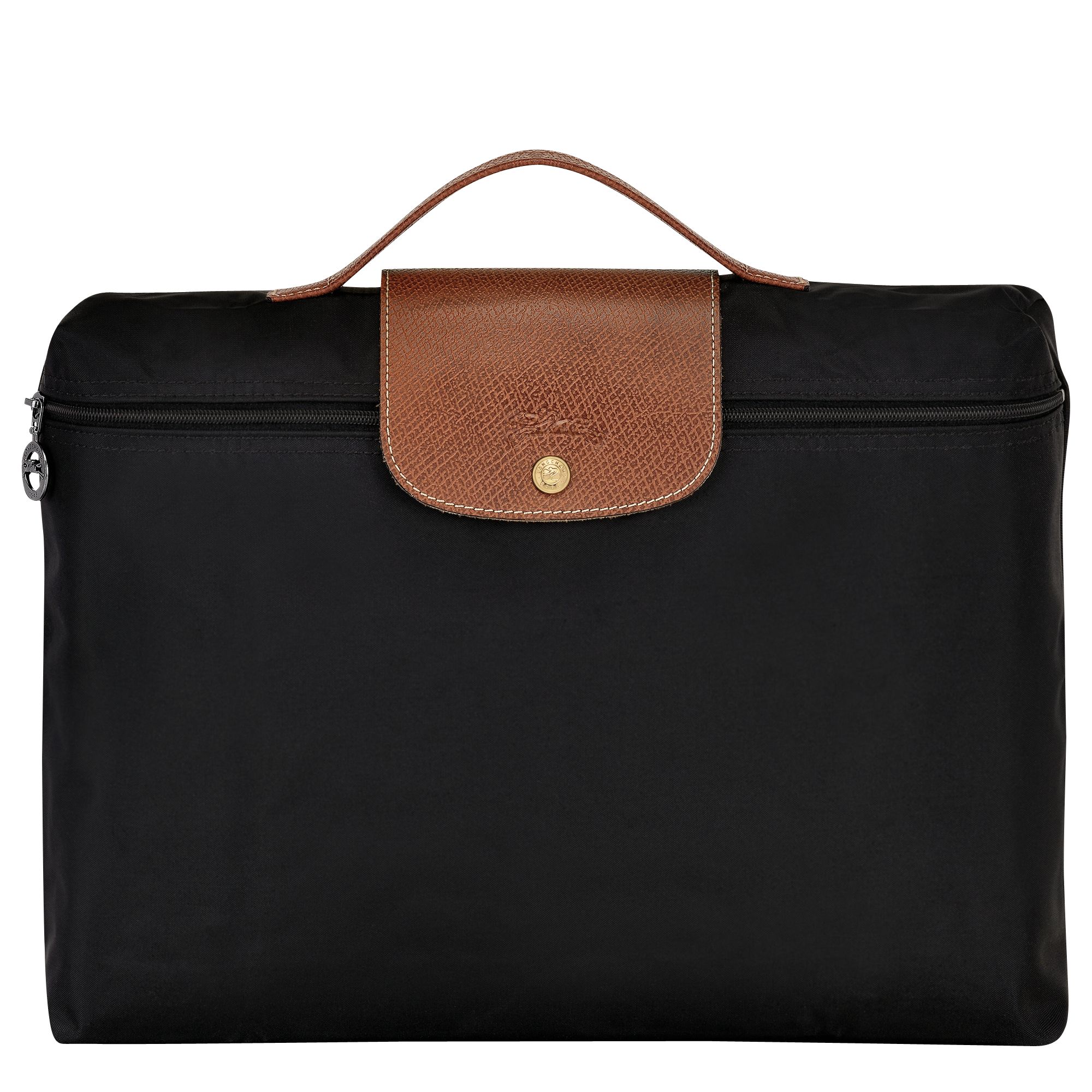Le Pliage Original S Briefcase Black - Recycled canvas | Longchamp CA | Longchamp